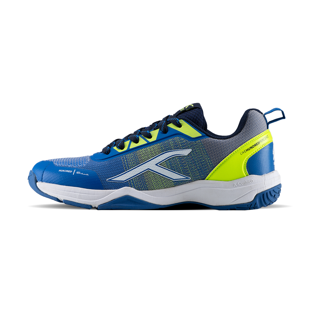 Quantum Boom badminton shoes — Blue/Neon — product image 26
