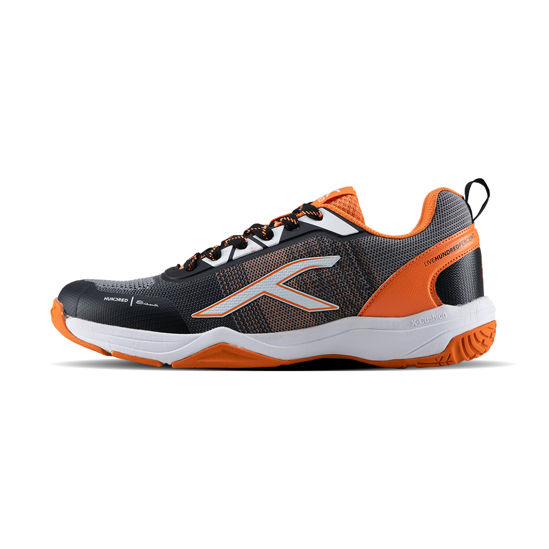 Quantum Boom badminton shoes — Black/Orange — product image 1