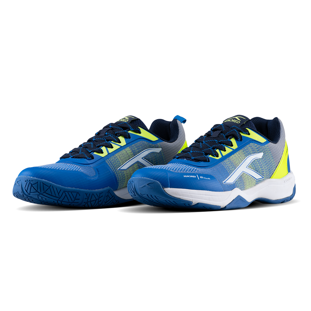 Quantum Boom badminton shoes — Blue/Neon — product image 29