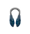 Unisex Adult Biofuse Textured Pad Nose Clip - Blue & Grey