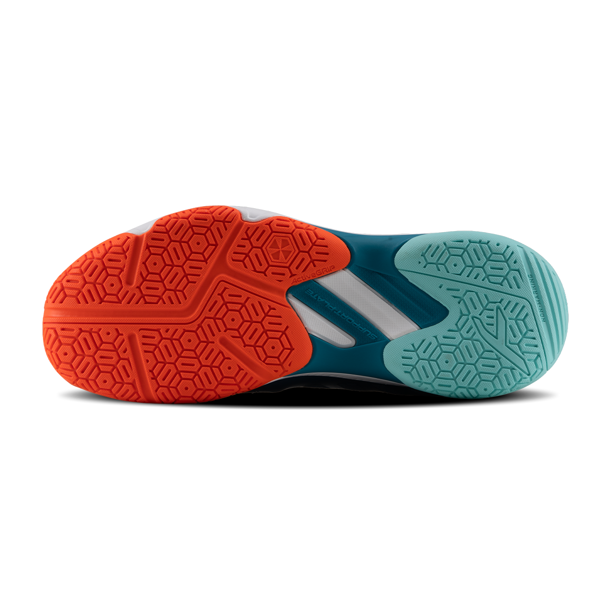 Hyper Court badminton shoes — Blue/Orange/White — product image 15