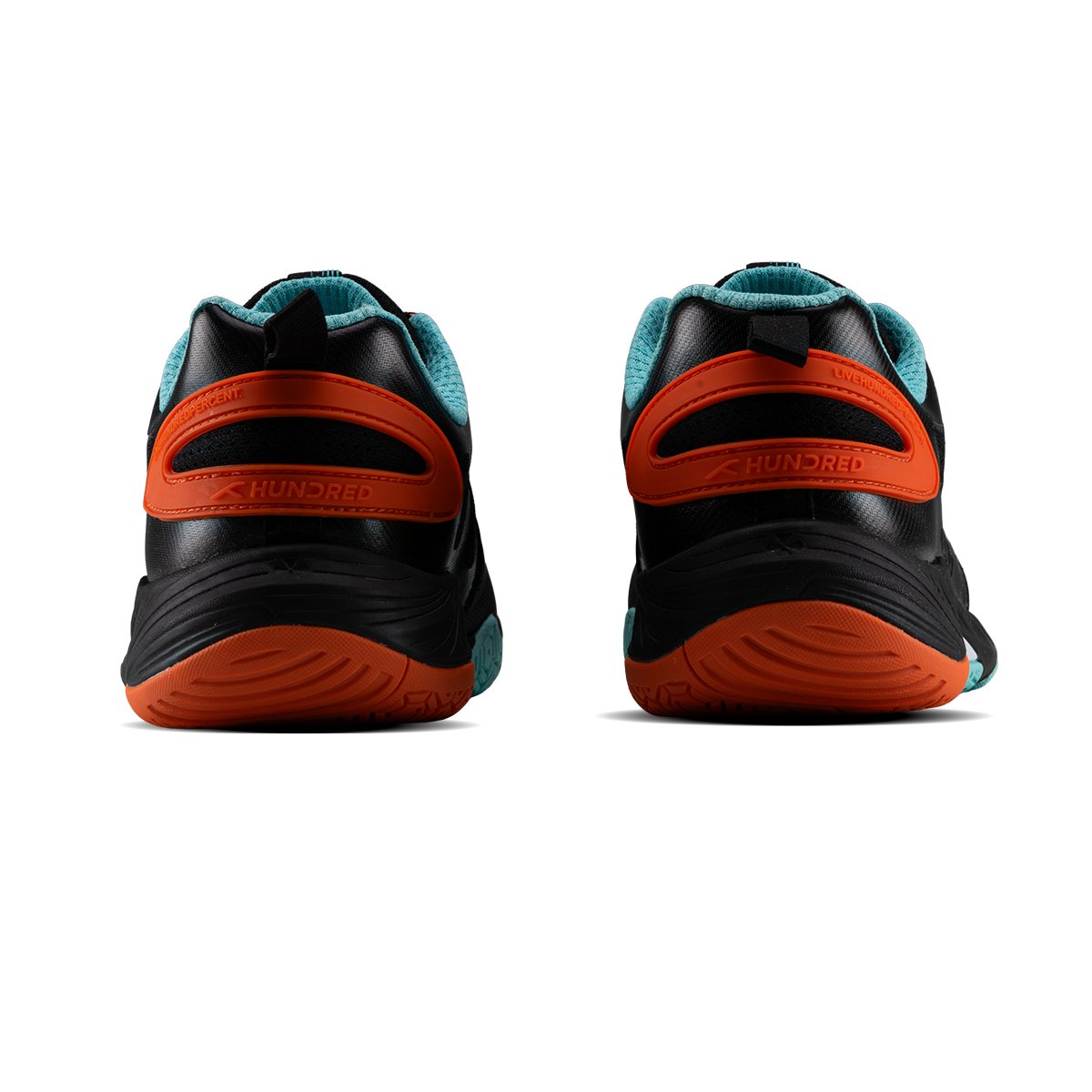 Hyper Court badminton shoes — Black/Orange/Blue — product image 11