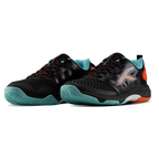 Hyper Court badminton shoes — Black/Orange/Blue — product image 12