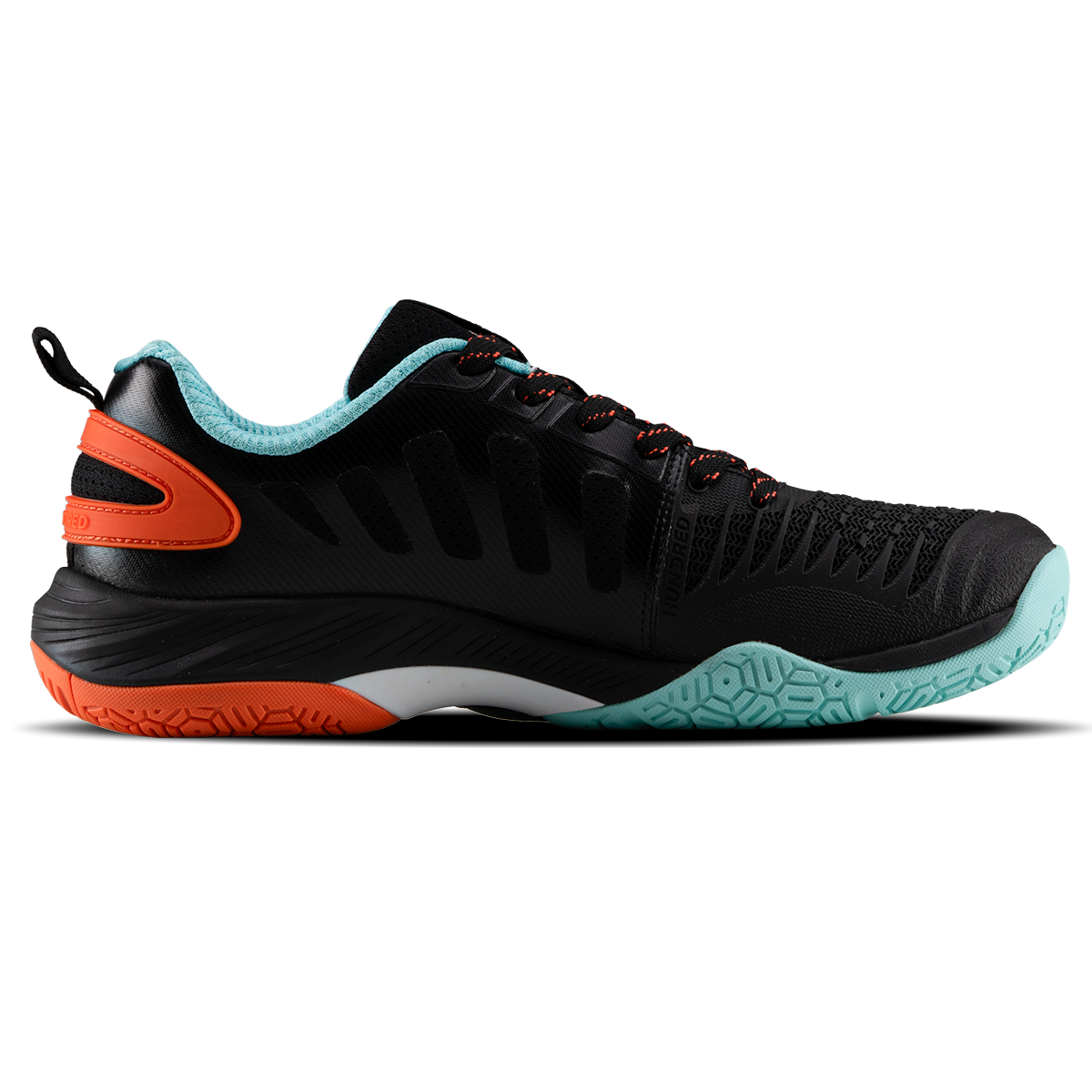 Hyper Court badminton shoes — Black/Orange/Blue — product image 14