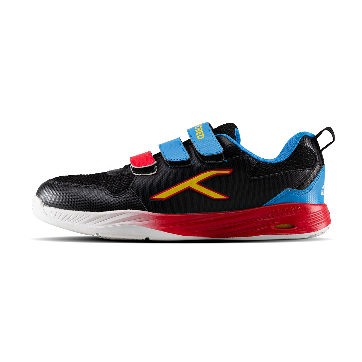 Court Champions badminton shoes — Black/Blue/Red — product image 1