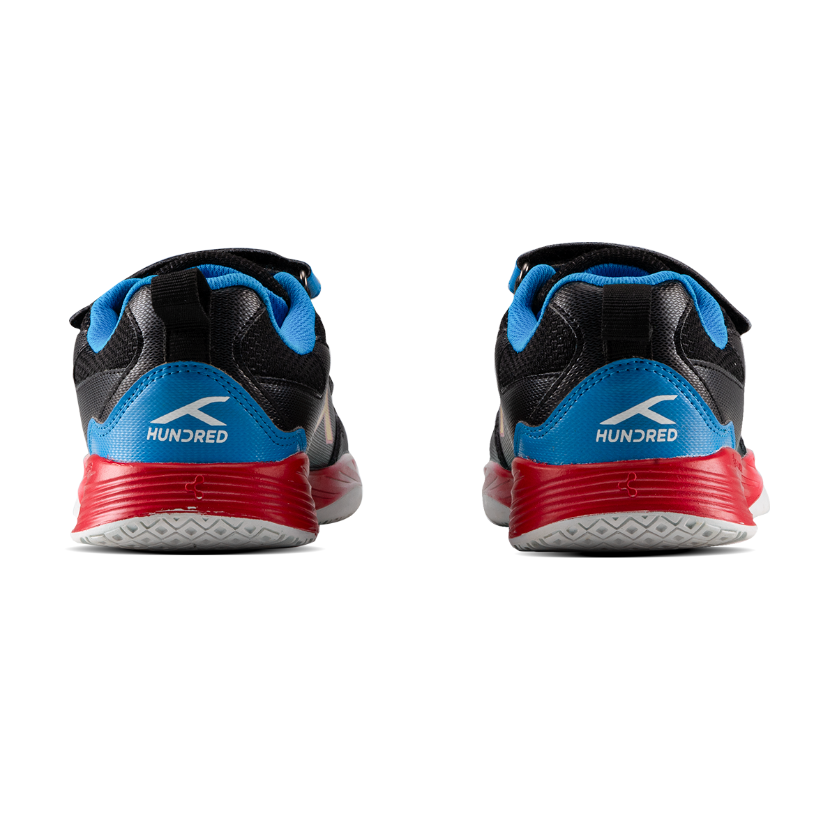 Court Champions badminton shoes — Black/Blue/Red — product image 3