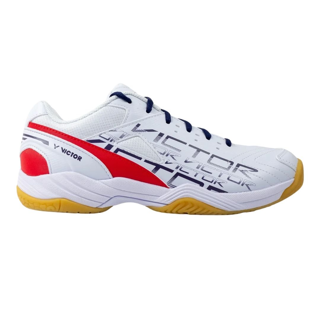 A170 badminton shoes — White/Red — product image 1