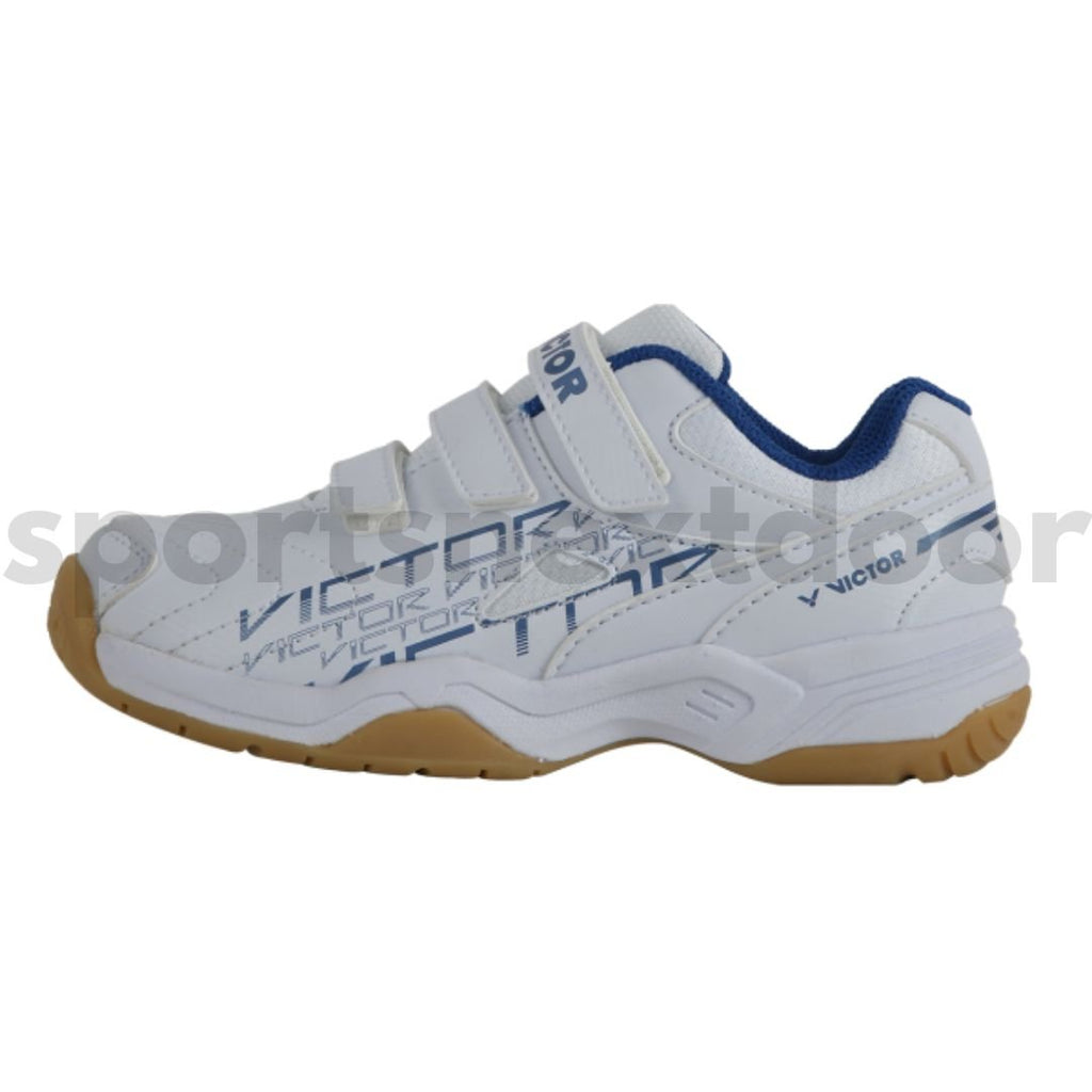 A170JR badminton shoes — White/Blue — product image 5