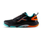 Hyper Court badminton shoes — Black/Orange/Blue — product image 2