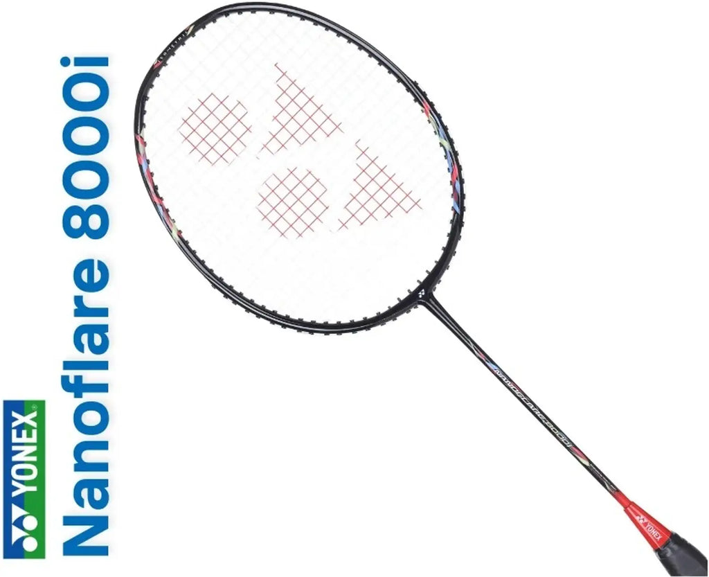 YONEX Nanoflare 8000i Badminton Racket - Black/Red