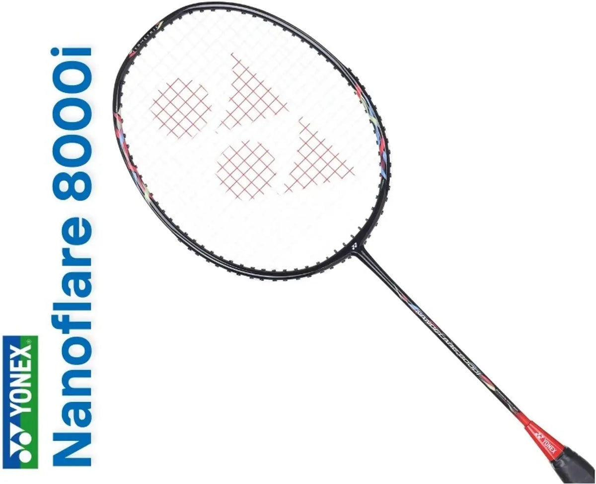 YONEX Nanoflare 8000i Badminton Racket - Black/Red