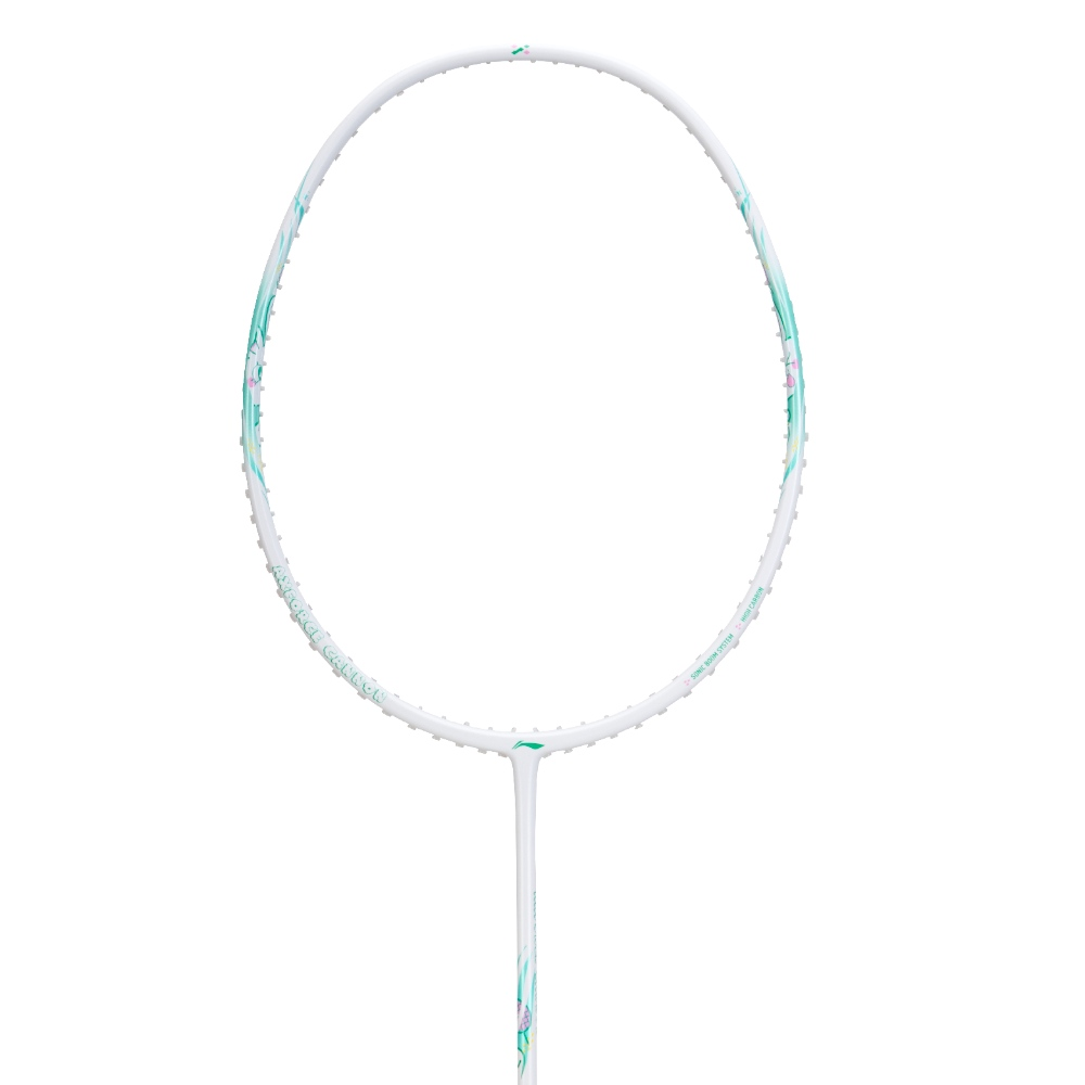 Li-Ning Axforce Cannon 4U Pearl White badminton racket, view 2