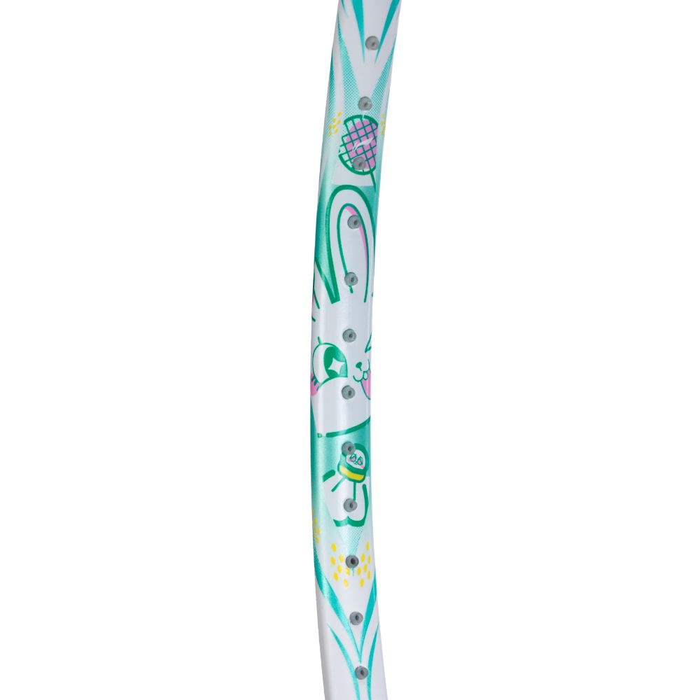 Li-Ning Axforce Cannon 4U Pearl White badminton racket, view 3