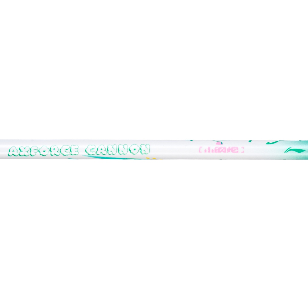 Li-Ning Axforce Cannon 4U Pearl White badminton racket, view 6