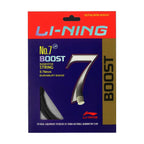 Li-Ning No. 7 Boost badminton string, Black variant, official source image 1