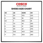 COSCO Soccer Hyper black football shoes, UK sizes 4–10 – image 3