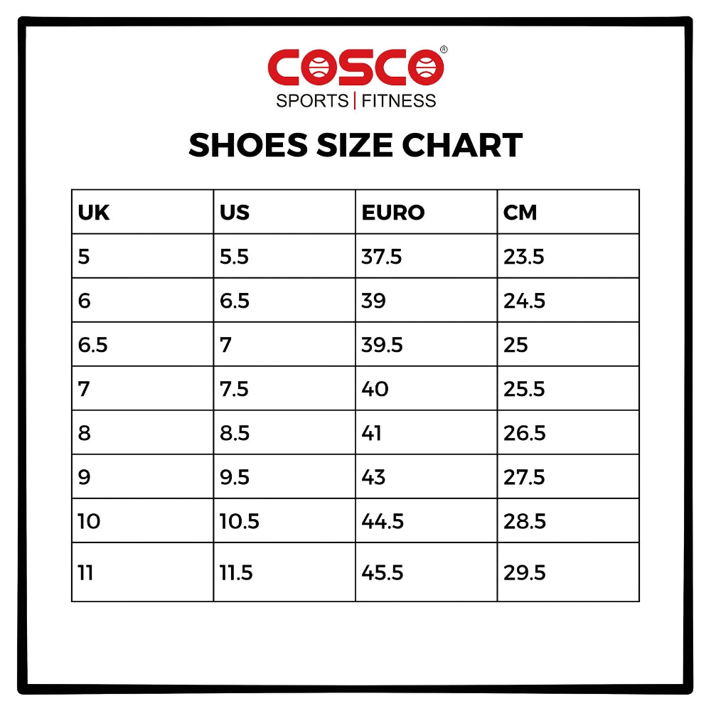 COSCO Soccer Hyper black football shoes, UK sizes 4–10 – image 3