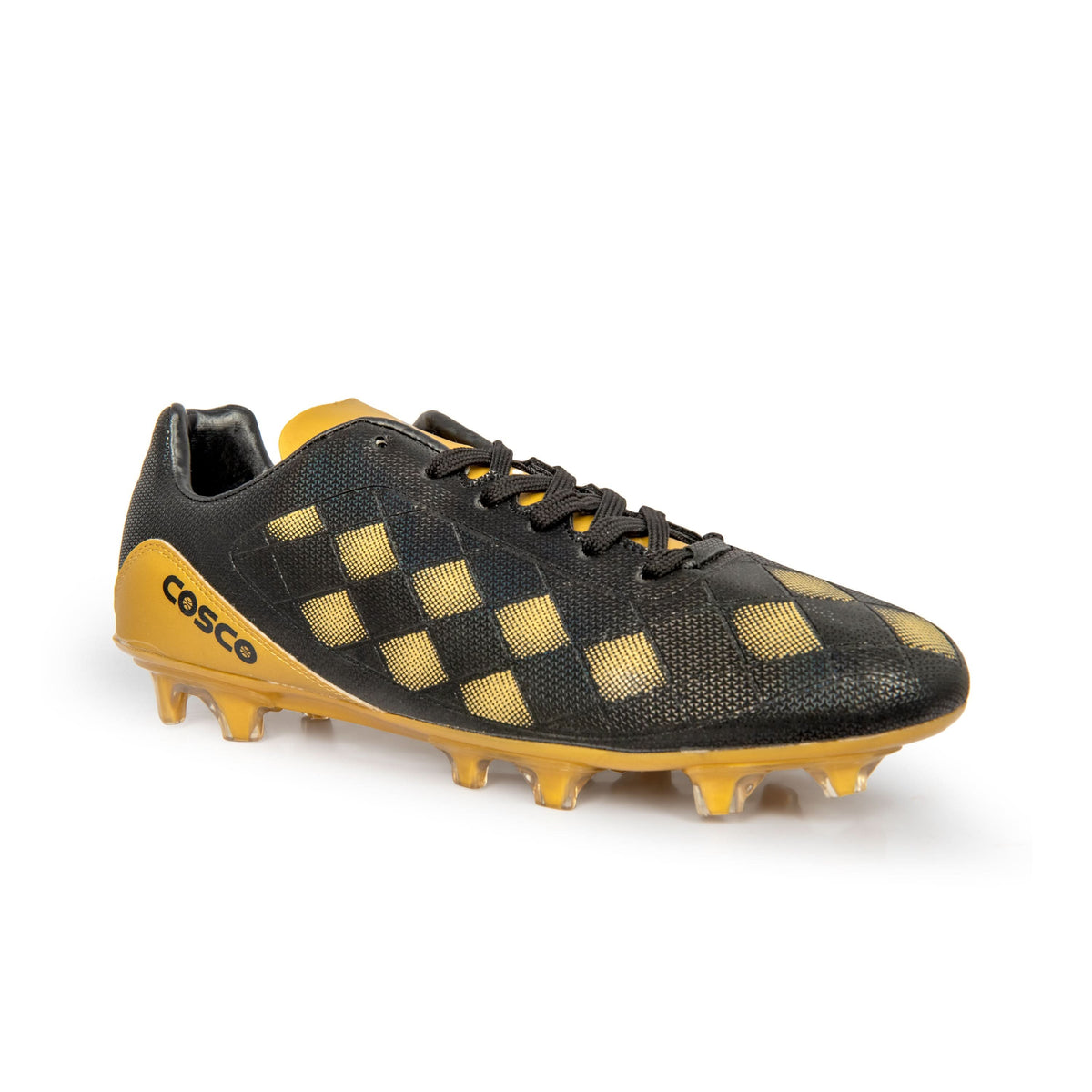 COSCO Soccer Hyper black football shoes, UK sizes 4–10 – image 4