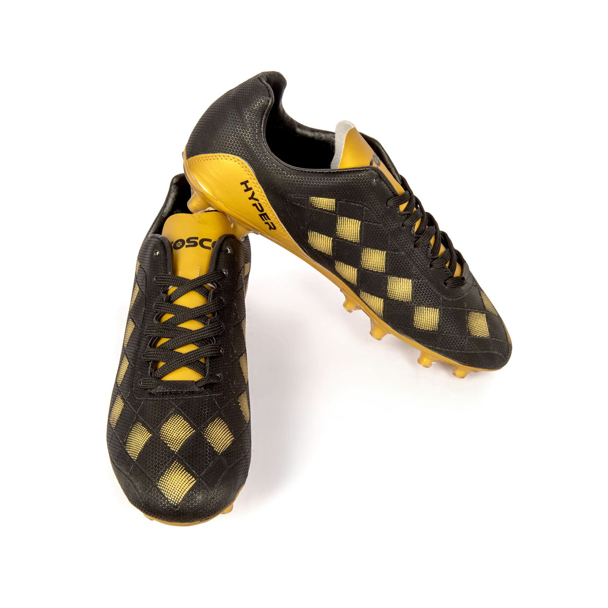 COSCO Soccer Hyper black football shoes, UK sizes 4–10 – image 7