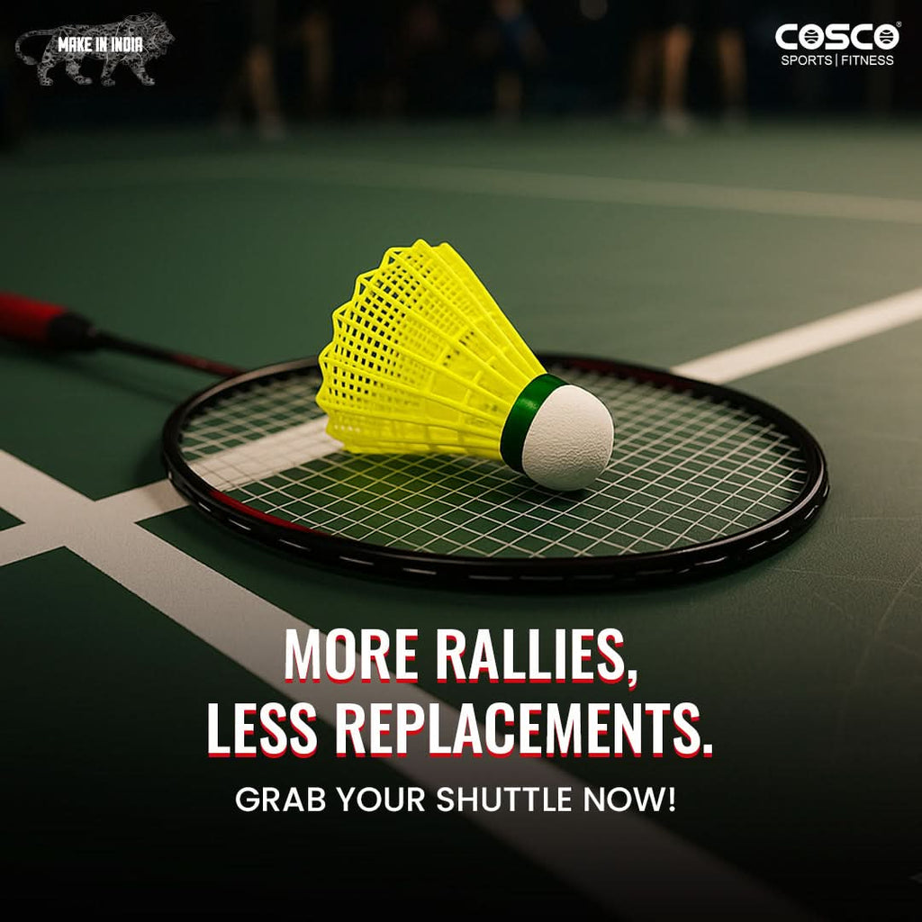 COSCO AERO 999 Match Play nylon badminton shuttlecock pack of 6, product view