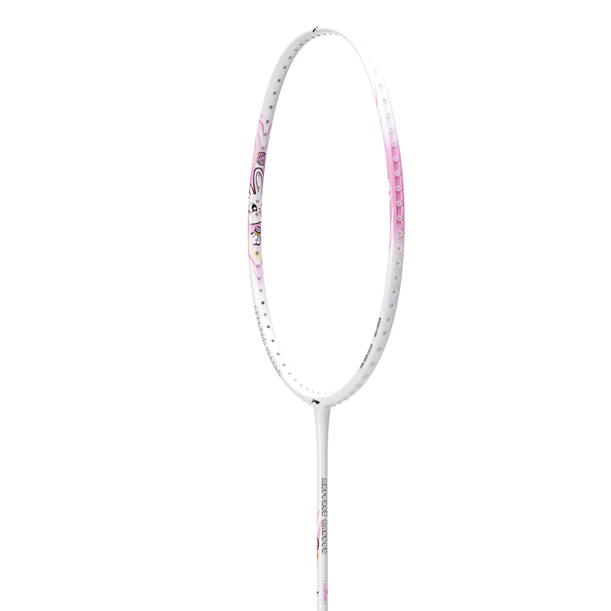 Li-Ning Axforce Cannon 4U Neon Iridescent Pink badminton racket, view 7