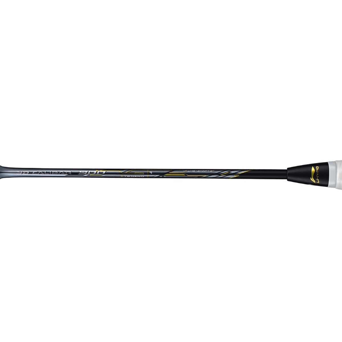 Li-Ning 3D Calibar 900 badminton racket, Gold Grey, image 4