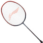Li-Ning 3D Calibar 900 Boost badminton racket, Red Grey, image 1