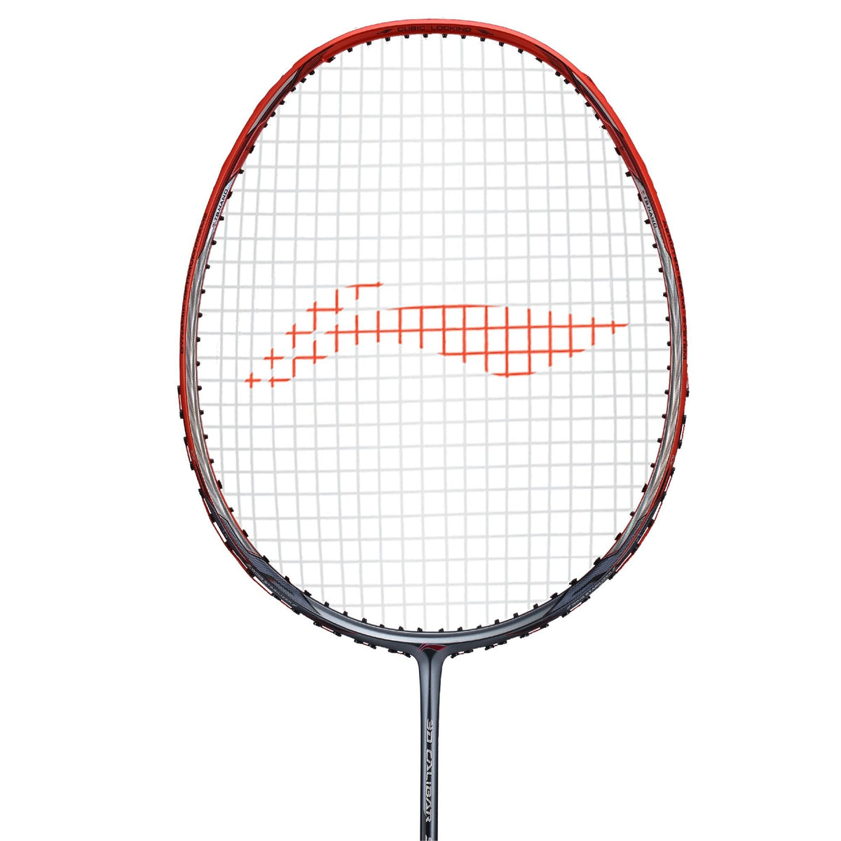 Li-Ning 3D Calibar 900 Boost badminton racket, Red Grey, image 2