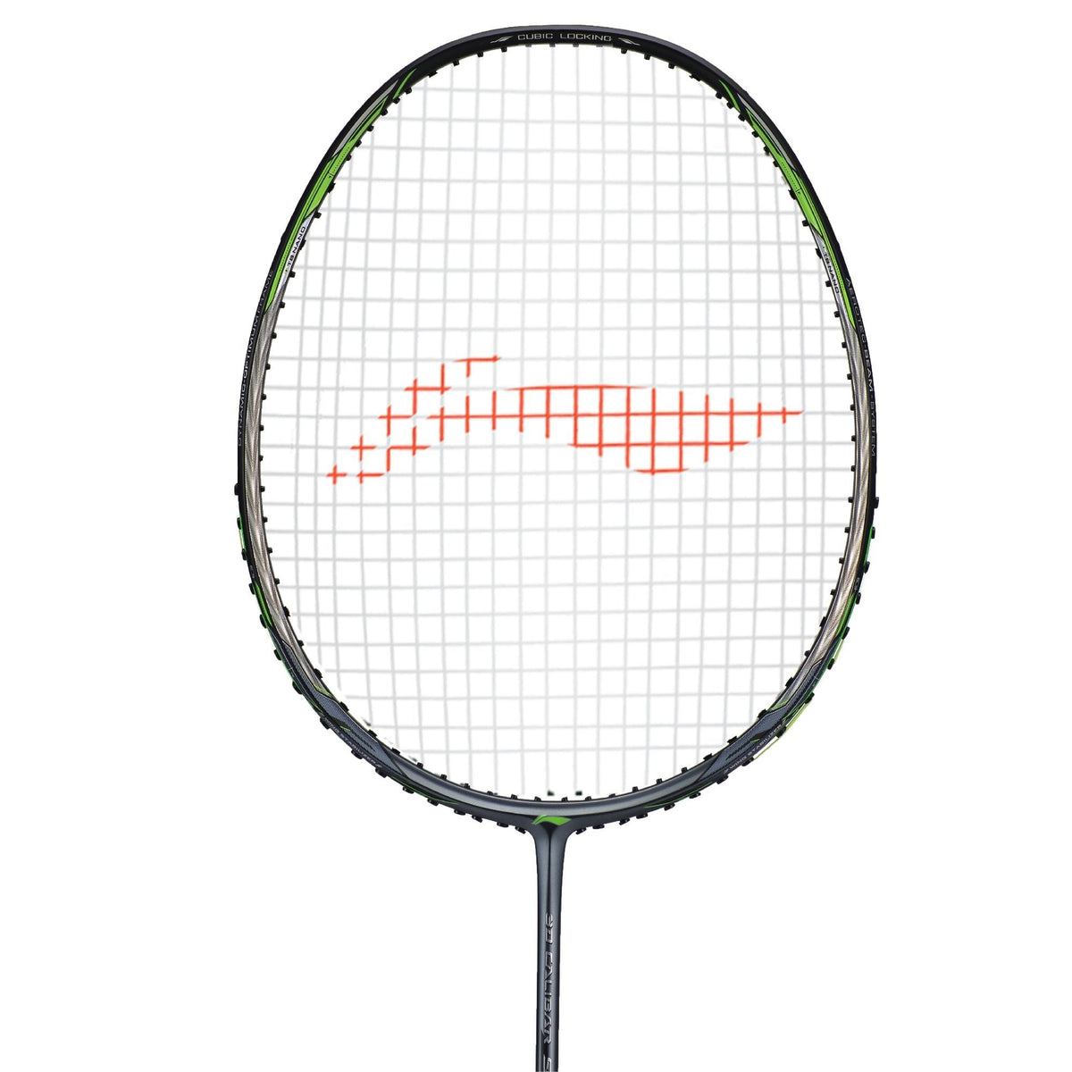 Li-Ning 3D Calibar 900 Combat badminton racket, Black Grey, image 2