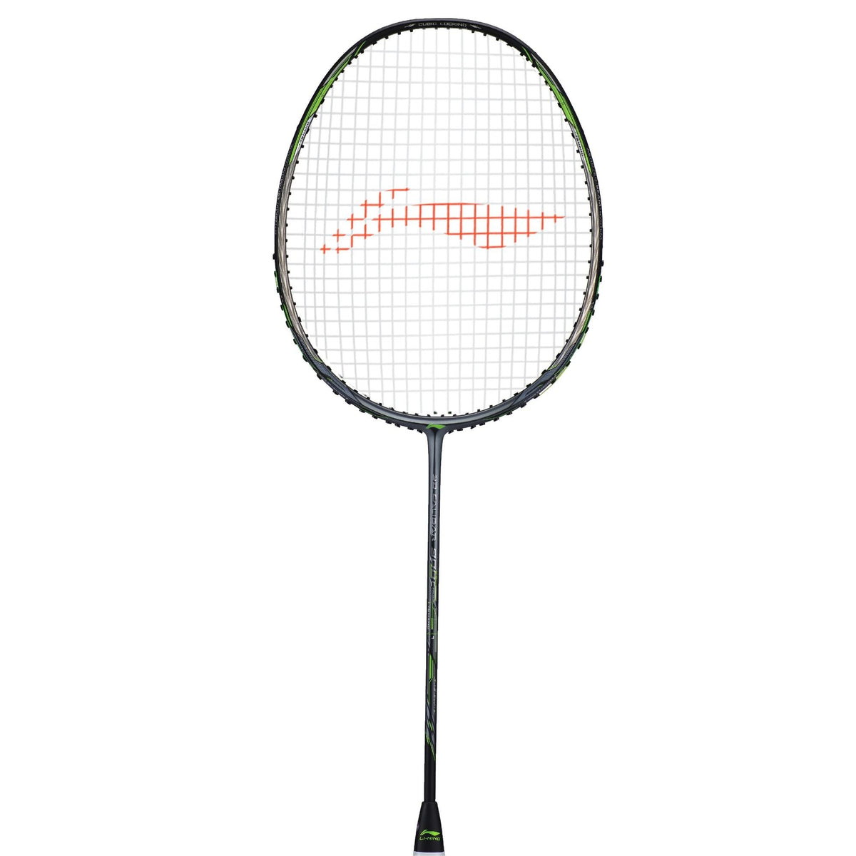 Li-Ning 3D Calibar 900 Combat badminton racket, Black Grey, image 3
