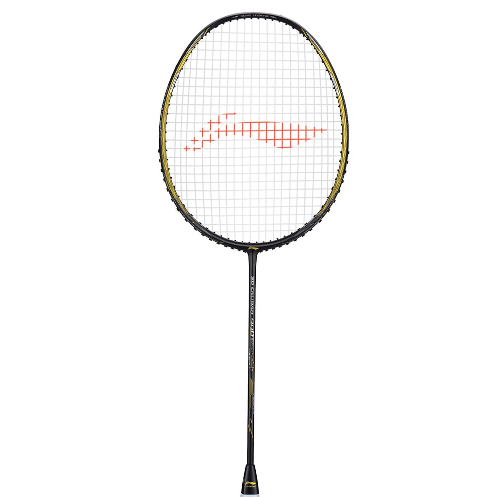 Li-Ning 3D Calibar 900 Instinct badminton racket, Black Gold, image 3