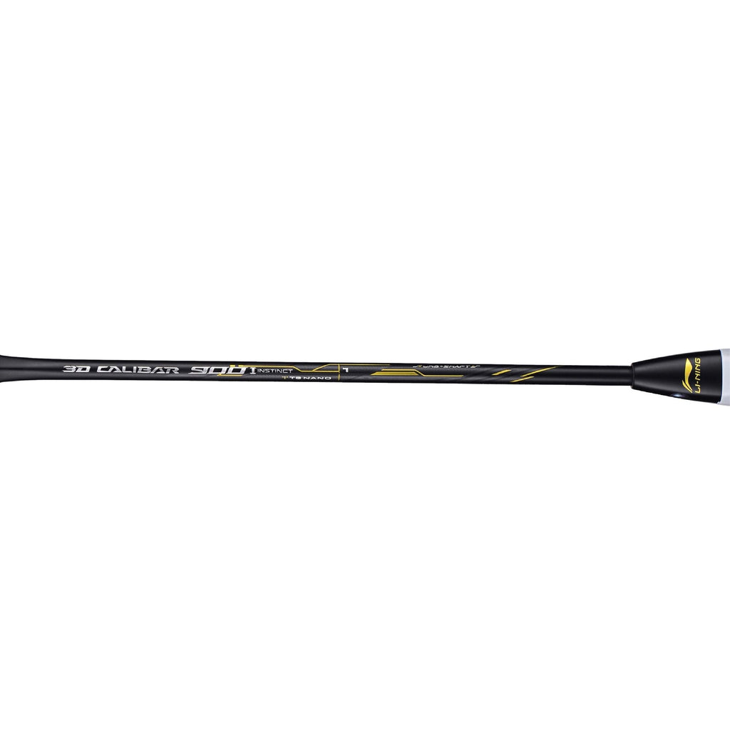 Li-Ning 3D Calibar 900 Instinct badminton racket, Black Gold, image 4