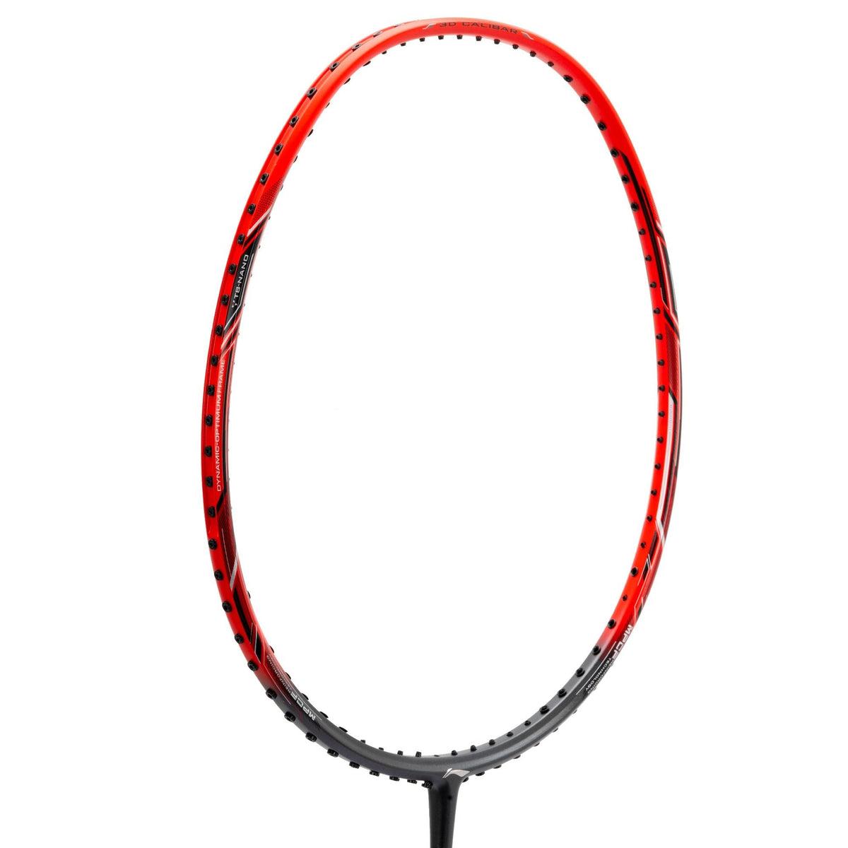 Li-Ning 3D Calibar X Boost badminton racket, Dark Grey/Red, image 3