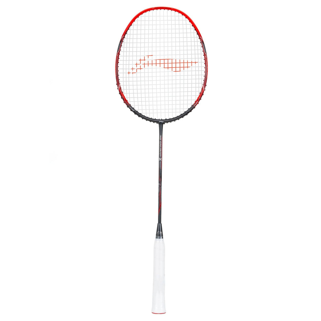 Li-Ning 3D Calibar X Boost badminton racket, Dark Grey/Red, image 6