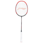 Li-Ning 3D Calibar X Boost badminton racket, Dark Grey/Red, image 6