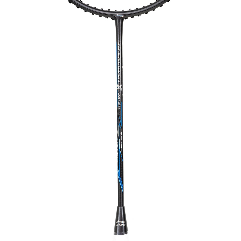 Li-Ning 3D Calibar X Combat badminton racket, Charcoal/Blue, image 4