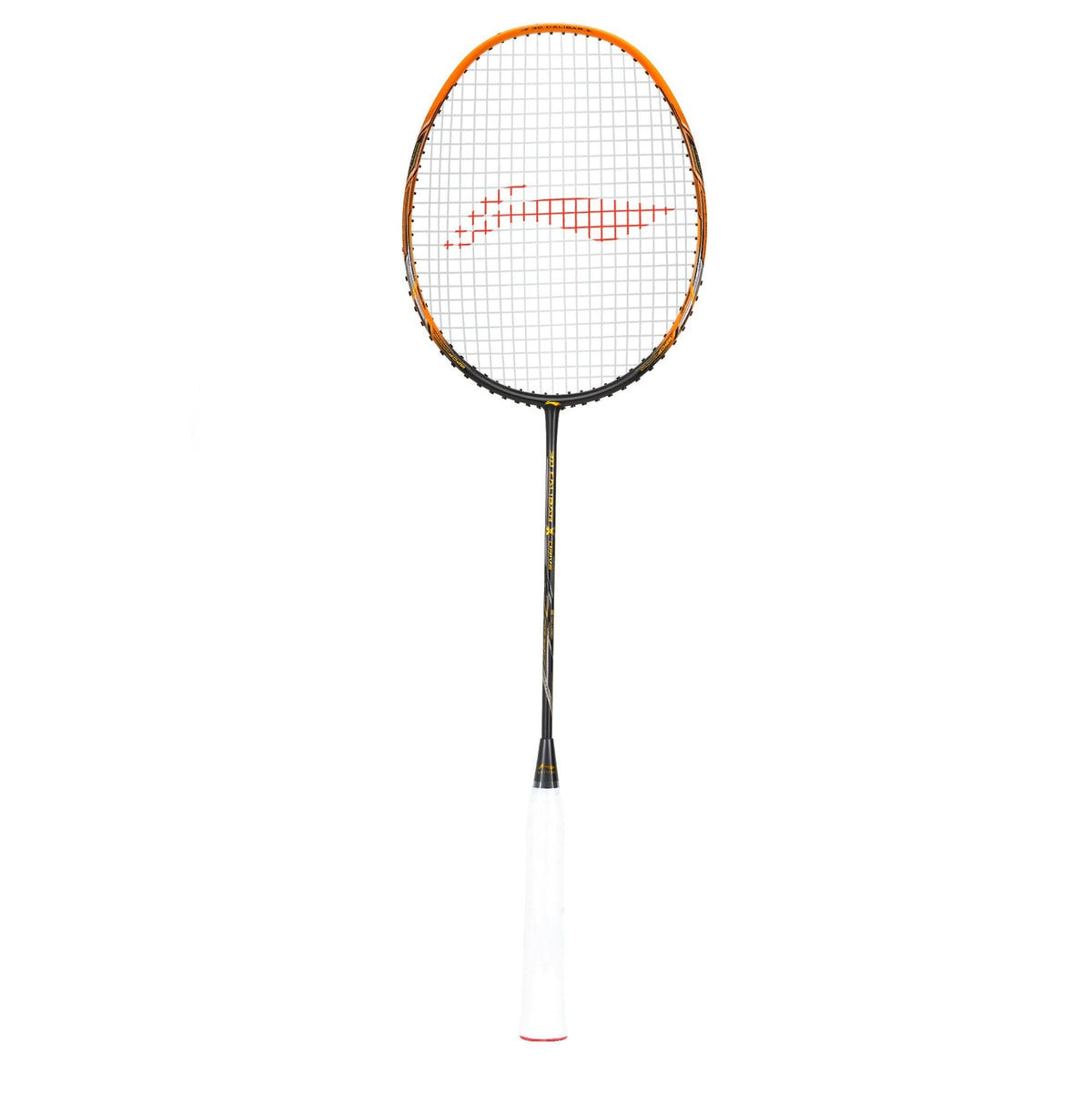Li-Ning 3D Calibar X Drive badminton racket, Dark Grey/Gold, image 6