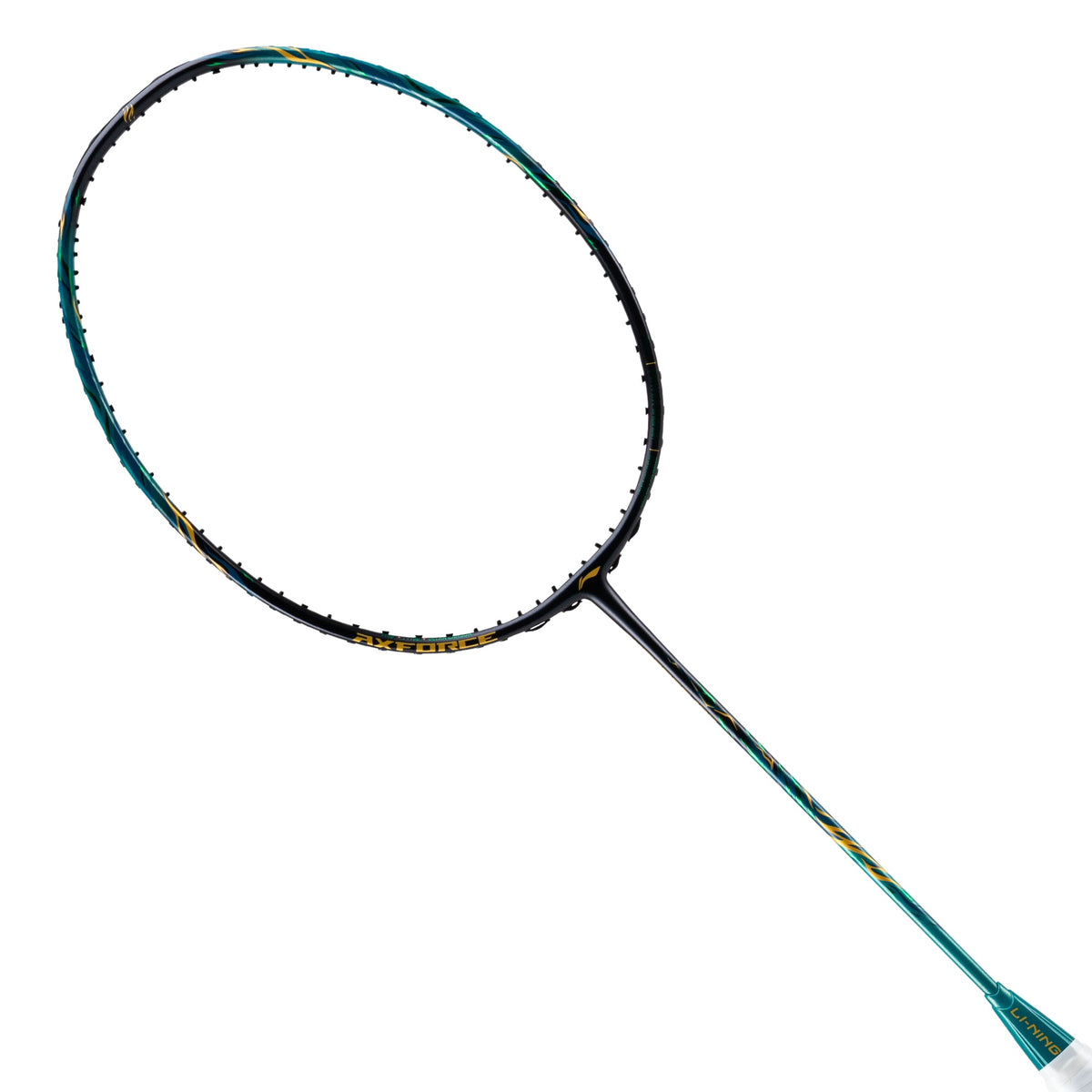 Li-Ning AxForce 100 - 3U badminton racket, Storm Green, image 1