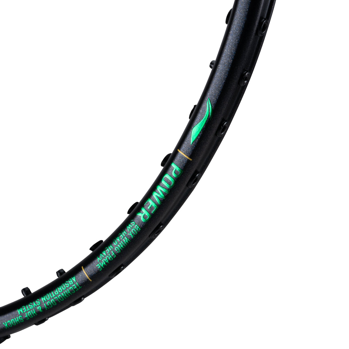 Li-Ning AxForce 100 - 3U badminton racket, Storm Green, image 3