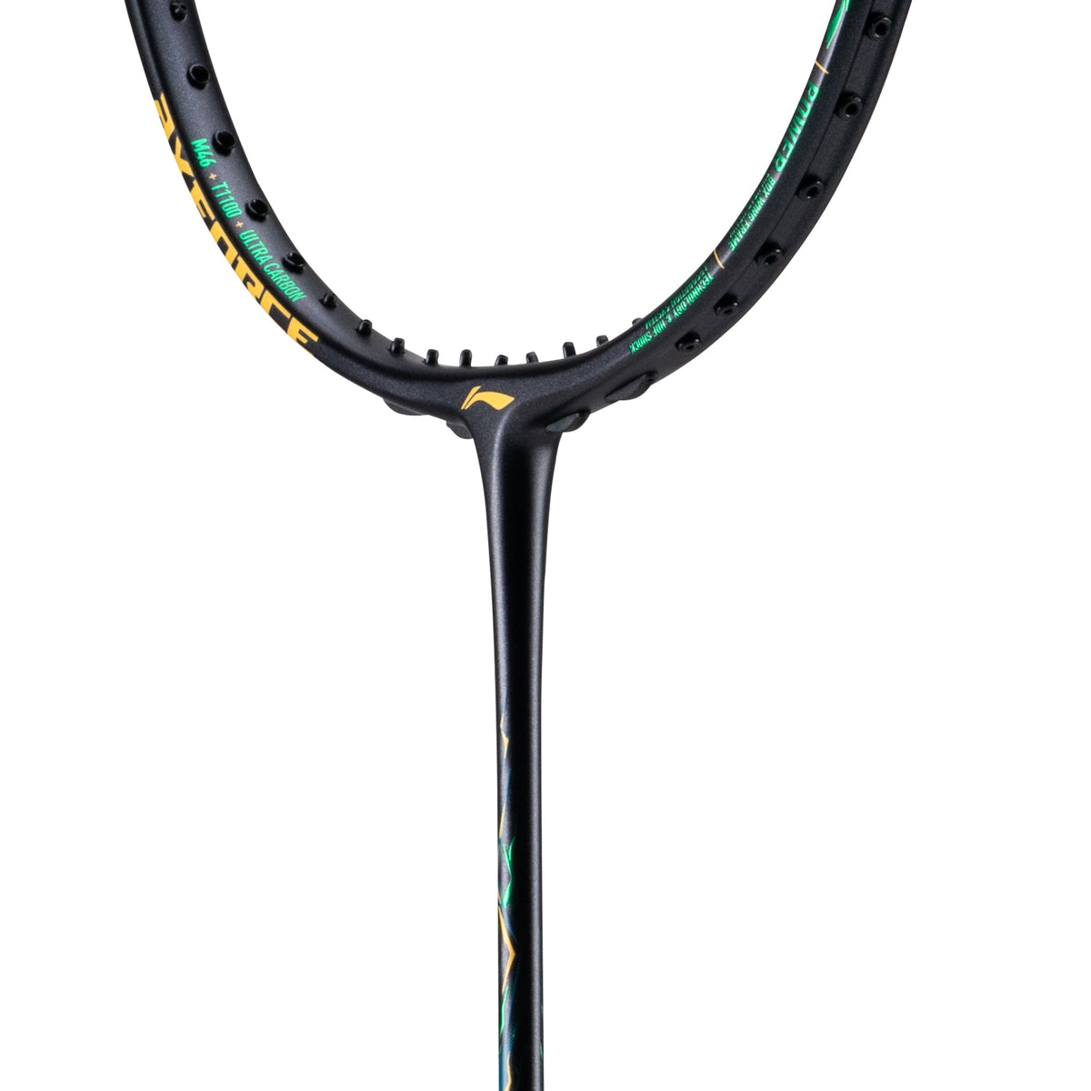 Li-Ning AxForce 100 - 3U badminton racket, Storm Green, image 4