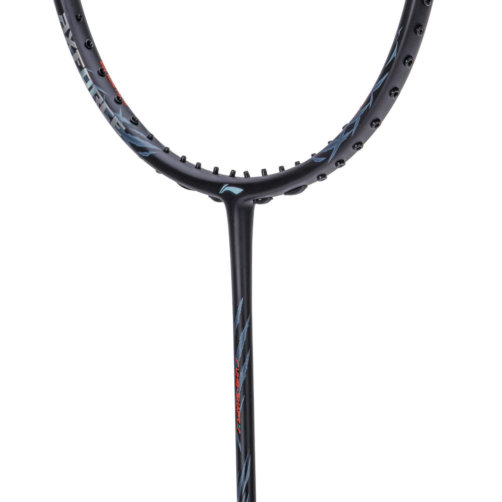 Li-Ning AxForce 70 - 4U badminton racket, Black/Silver, image 3