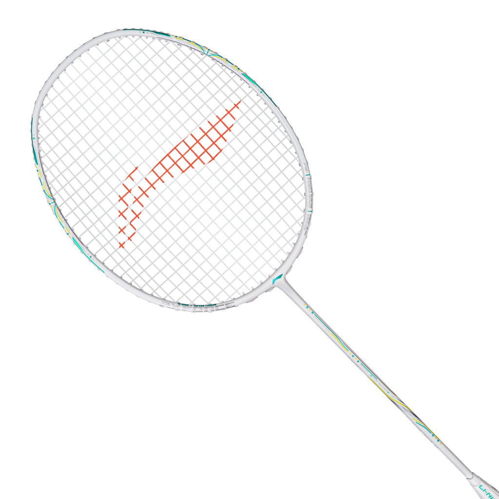 Li-Ning AxForce 60 - 4U badminton racket, White, image 1