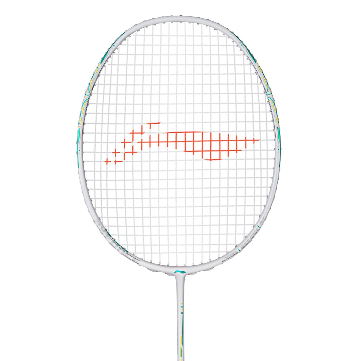 Li-Ning AxForce 60 - 4U badminton racket, White, image 2