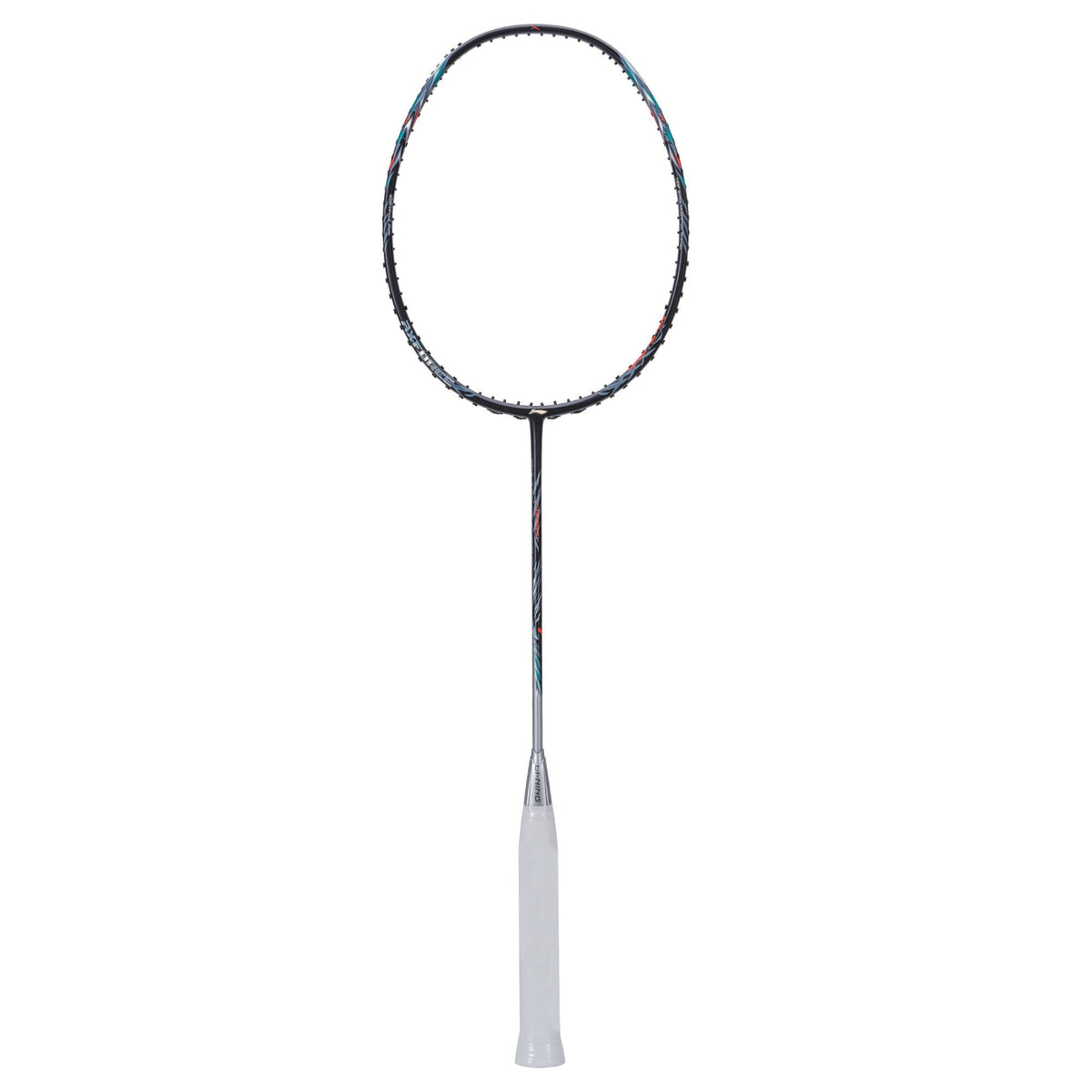 Li-Ning AxForce 70 - 5U badminton racket, Black/Silver, image 12