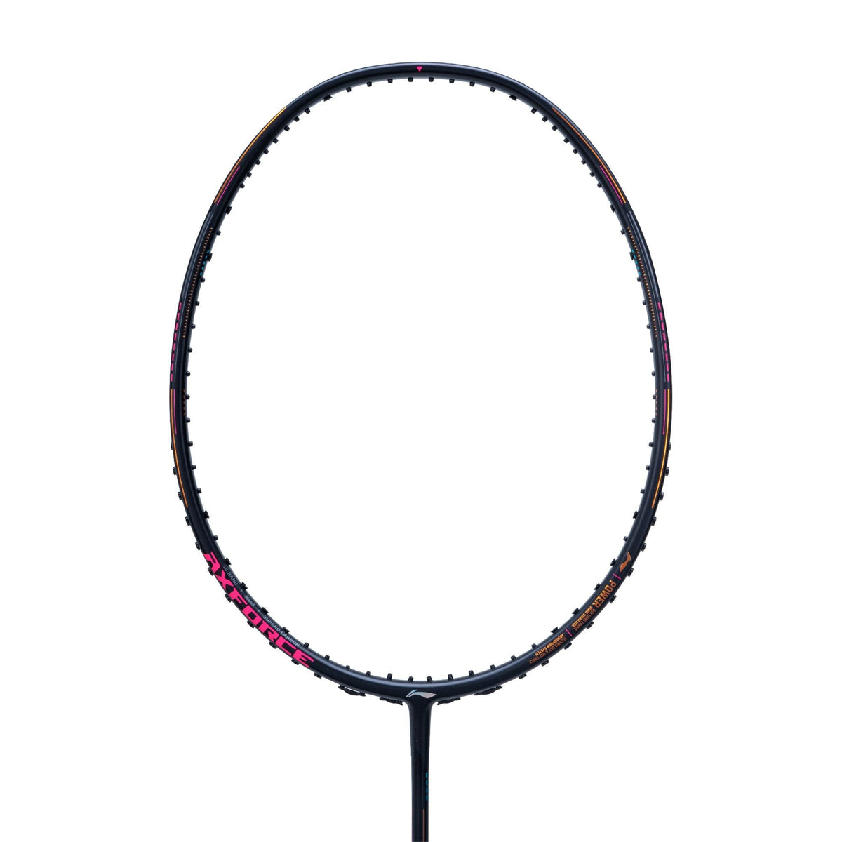 Li-Ning AxForce 80 - 3U badminton racket, Black / Gold, image 2