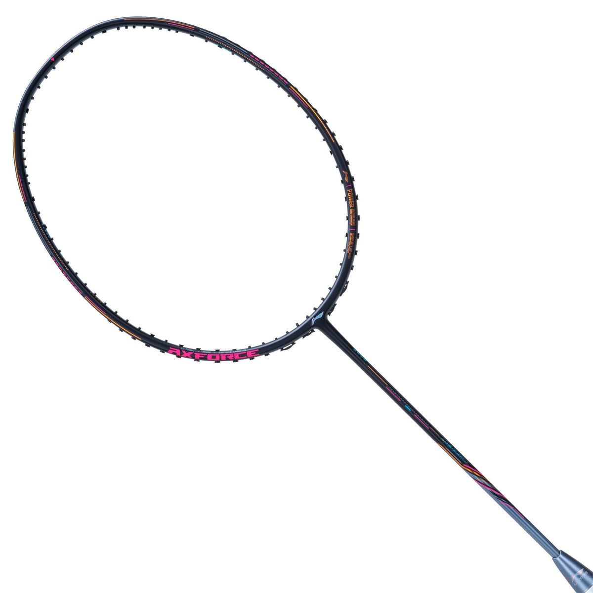 Li-Ning Axforce 80 - 5U badminton racket, Black/Gold, image 7