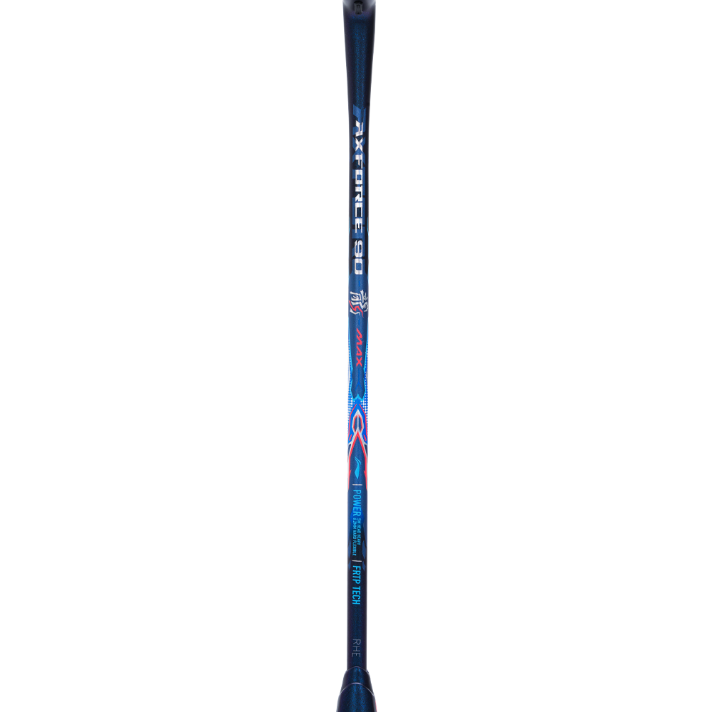 Li-Ning Axforce 90 Dragon Max - 3U badminton racket, Blue/RED, image 5