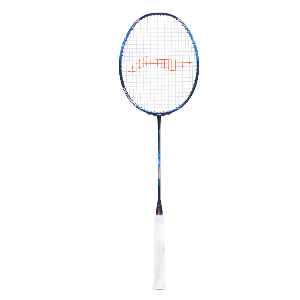 Li-Ning Axforce 90 Dragon Max - 4U badminton racket, Blue/RED, image 14