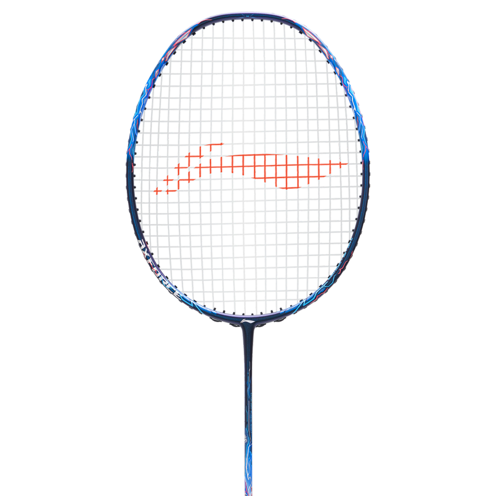 Li-Ning Axforce 90 Dragon Max - 3U badminton racket, Blue/RED, image 2