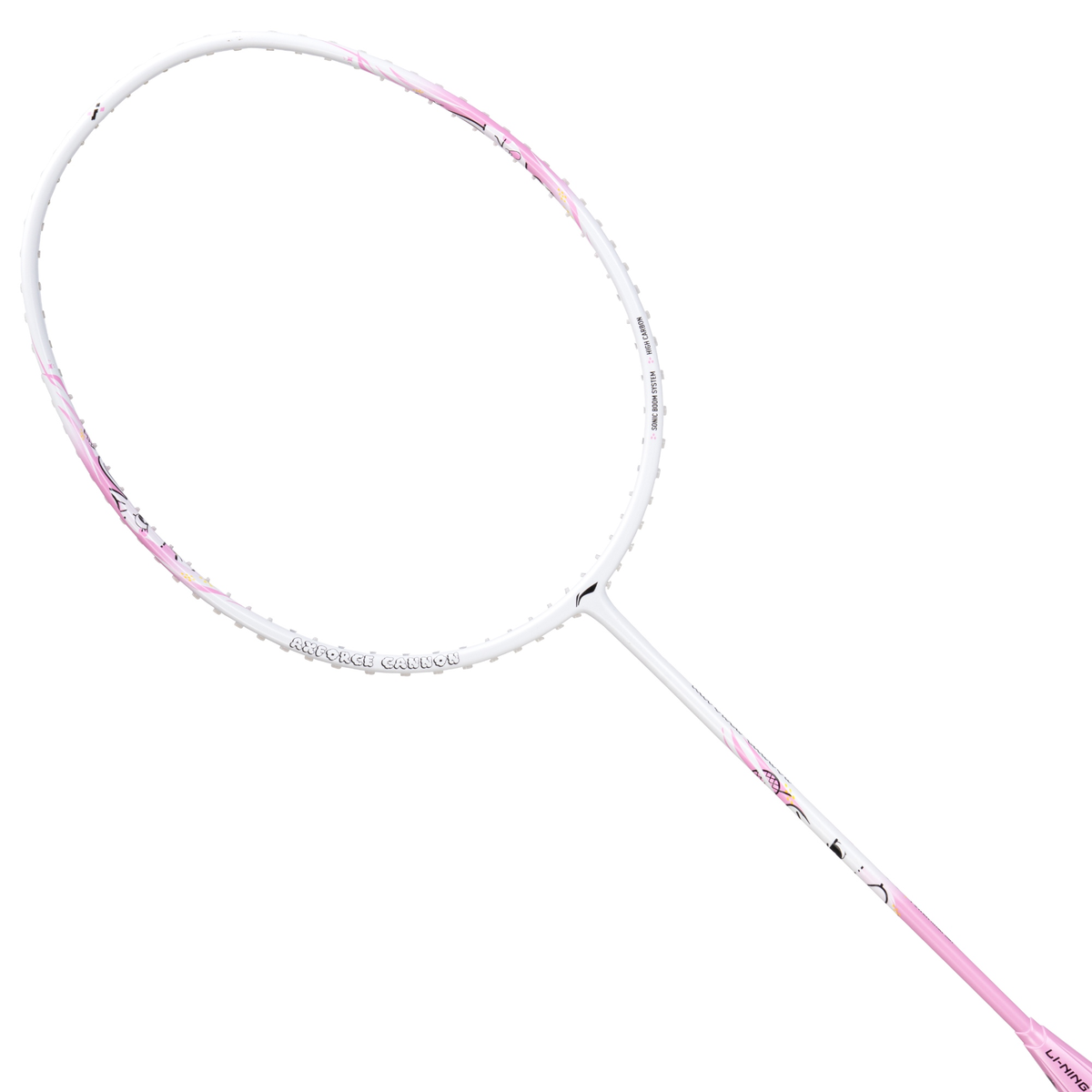 Li-Ning Axforce Cannon - 4U badminton racket, Neon Iridescent Pink, image 1